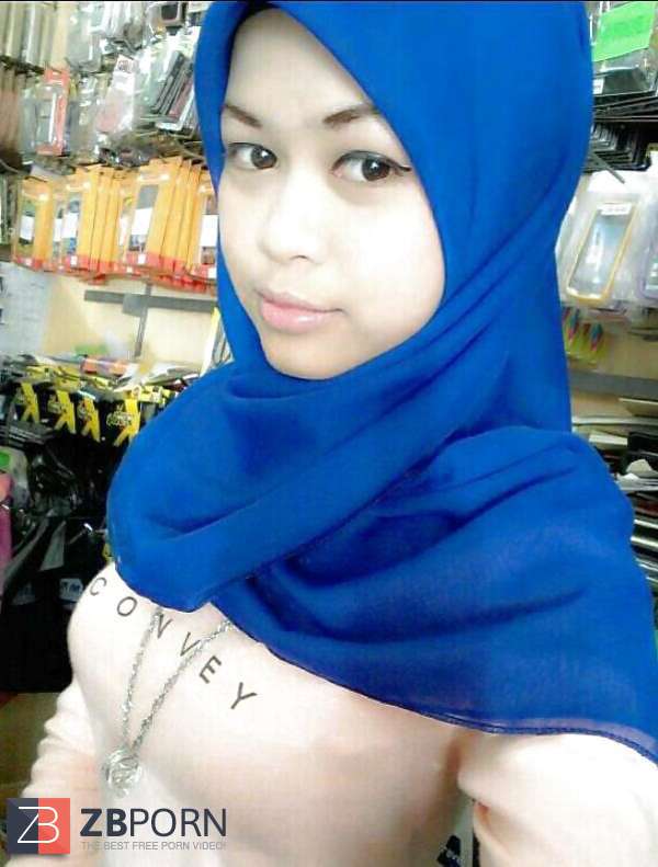 hijab-porr malaysisk