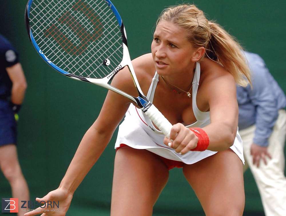 Pornstar Adrianna Sage Tennis Hotties Upskirt Downblouse