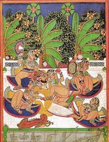 Indian Porn Free Picture Art - Drawn Ero and Porn Art 1 - Indian Miniatures Mughal Period - ZB Porn