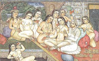 Mughal Xx Movie - Drawn Ero and Porn Art 1 - Indian Miniatures Mughal Period - ZB Porn