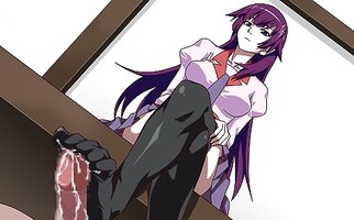 Hentai Footjob Porn - Female Domination Footjob Anime II - Hentai Mud - ZB Porn