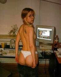 Epic blond teenager