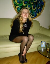 Swedish damsels in stockings and pantyhose