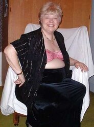 Fabulous granny in undies