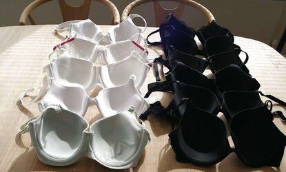 Brassiere draining lineup G bowls