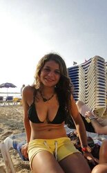 Esther, legal, at the beach (part 1)