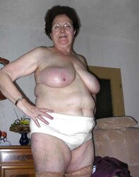 Grandma nude.