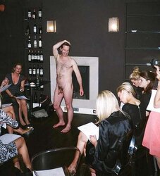 Damsels and man-meat 11 - Real CFNM soiree (art class)