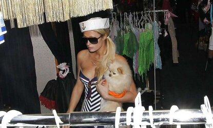 Paris Hilton at Trashy Undergarments in Los Angeles