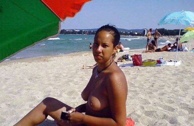 Bulgarian Beach Femmes from Dark-Hued River - XII