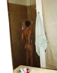 Ultra-Cute Teenager in the Shower