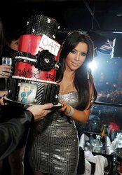 Kim Kardashian Bday Soiree at Tao Nightclub in Las Vega