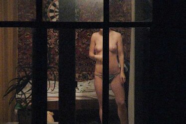Neighbour naked voyeur