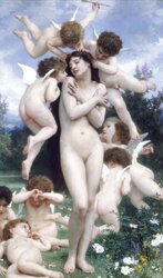 Painted Ero and Porn Art 7 - Adolphe-Willian Bouguereau