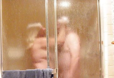 Shower with a acquaintance
