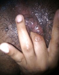 Finger-Tickling my moist bootyhole