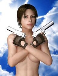 Naked Lara Croft (gallery two)