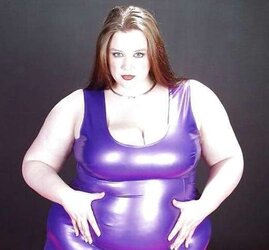 Bbws in spandex, leather or just shining