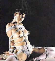 Trussed-up asian nymphs