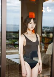 Miyake Hitomi Ebony One Chunk Bikini