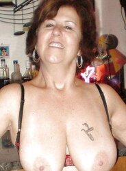 Big-Chested Mature Gets Nude