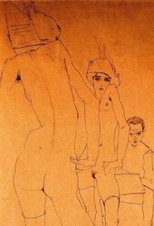 Drawn Ero and Porn Art 30 - Egon Schiele