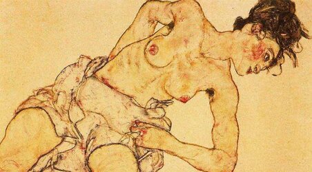 Drawn Ero and Porn Art 30 - Egon Schiele