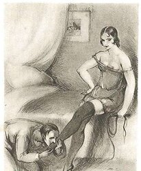 Erotic Book Illustration 13 - Dresseuses d Hommes