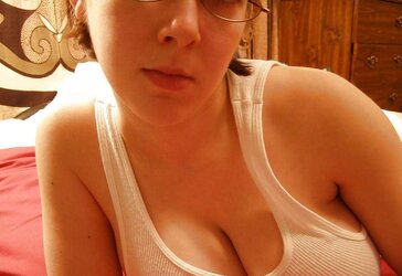 Youthful American Lady Displays Off Those Phat All-Natural Breasts