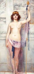 Painted Ero and Porn Art nineteen - John-William Godward