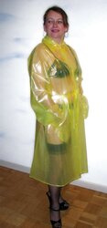 MUMMY in Plastic Raincoat