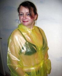MUMMY in Plastic Raincoat