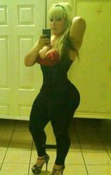 Phat Ass White Girl Latina ghetto caboose (dressed)
