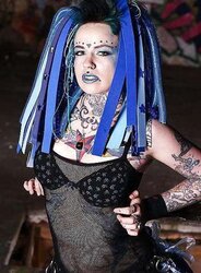 Rachel Face Goth Punk Stunner