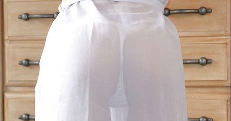 My fav. vpl observe through displaying glimpse stocking tops lingeri