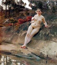 Painted Ero and Porn Art 35 - Anders Zorn for ottmar