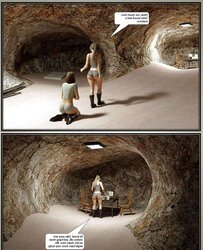 3D - Gisella Moretti in The Crevice
