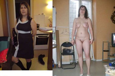 Mature mummy clothed unclothed