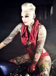Super Hot Tattooed Queen Jade Allison
