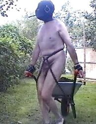 Masculine gimp: labour and torment by fire