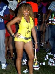 Jamaican dolls out partying