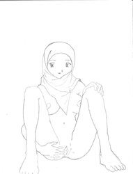 Hijab Muslim Cartoon