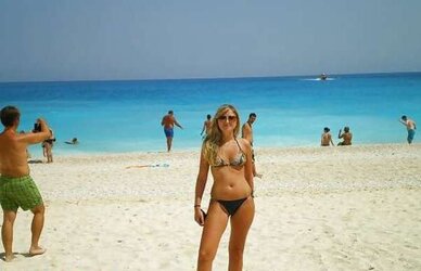 Greek girls in Greek beaches