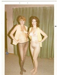 Vintage perky puffies