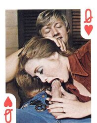 Vintage erotic playing cards (unluckily incomplete)