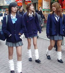 Japanese street fucksluts: High School Edition