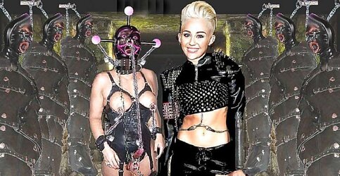 Miley and Antoniette Femdoms with Marionettes