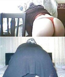 Butt- hijab niqab jilbab arab turbanli tudung paki mallu
