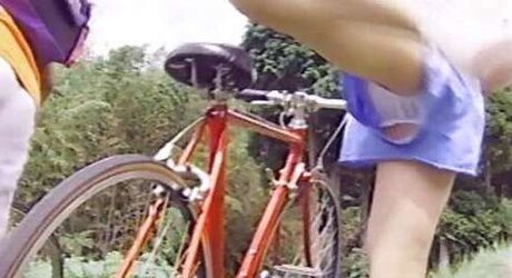 Upskirt Bicycle And Bike