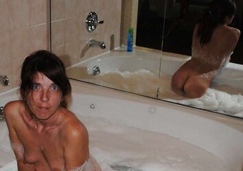Enormous Nips In Warm Bath